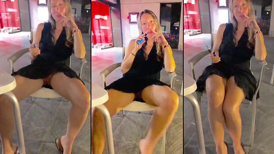 Elle sort sans culotte